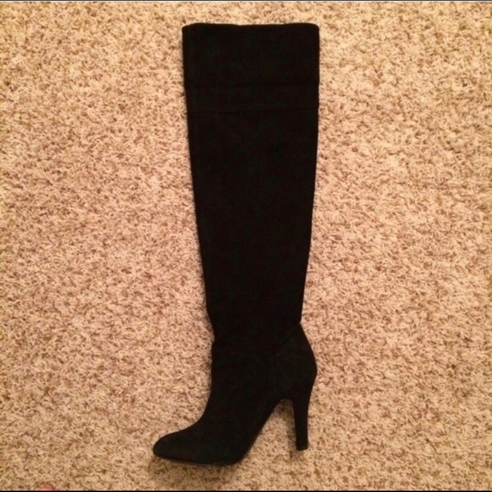 Colin Stuart real leather knee high boots